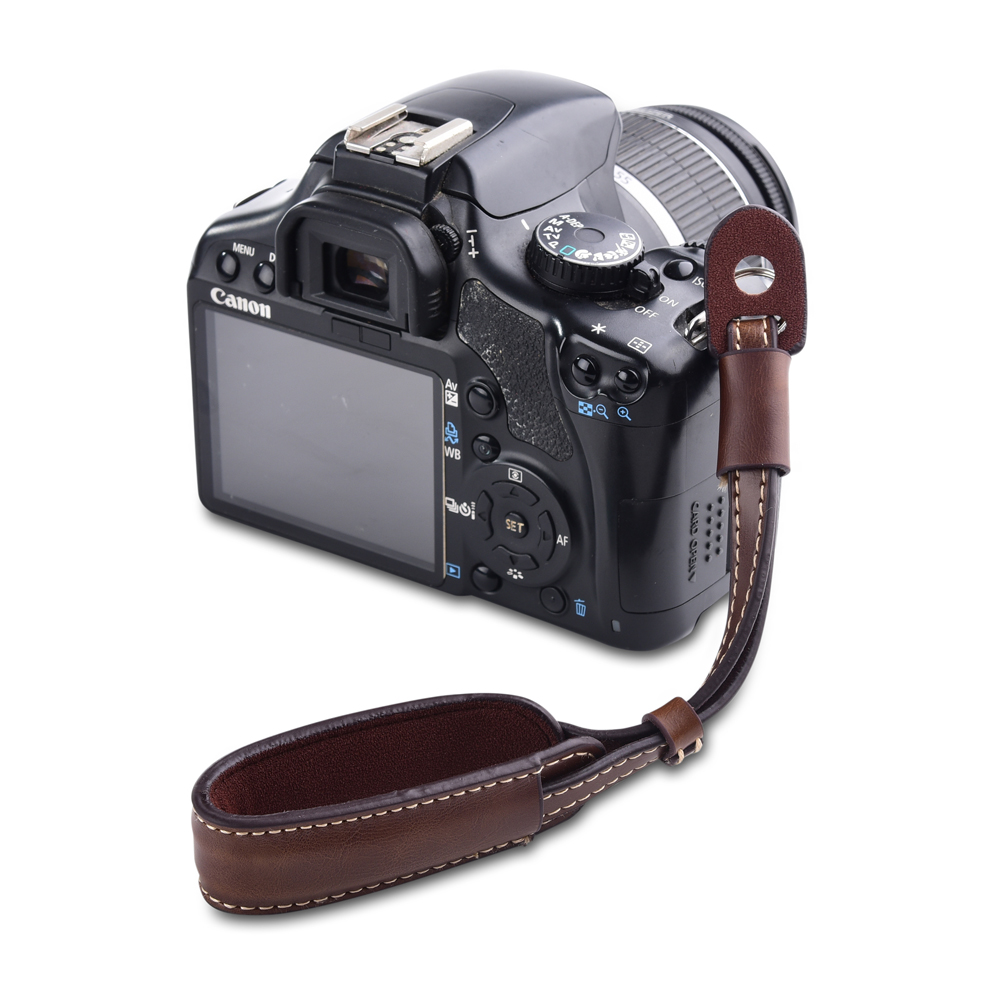 Camera Leather Hand Wrist Stra - Camera Strap Leather 评论和价格