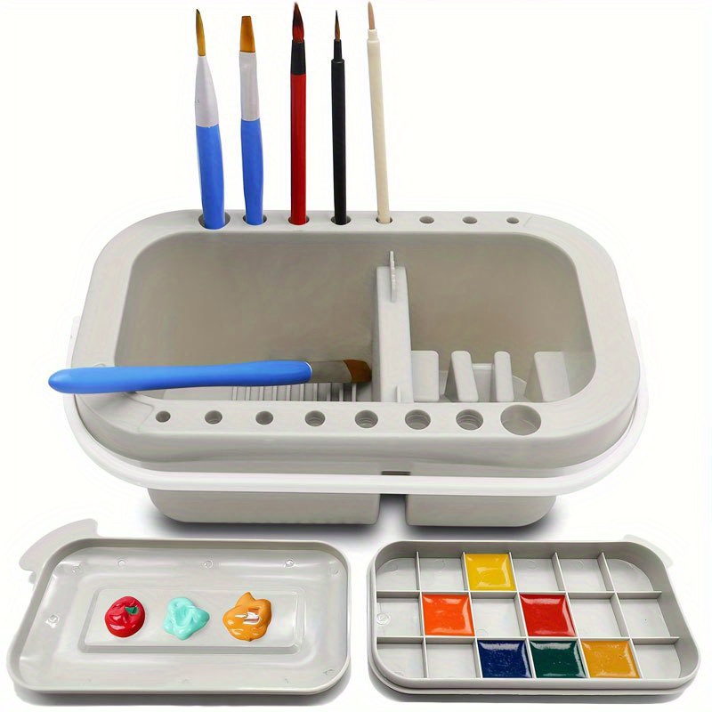 3-in-1 Paint Brush Cleaner Bas - Photography Techniques 评论和价格
