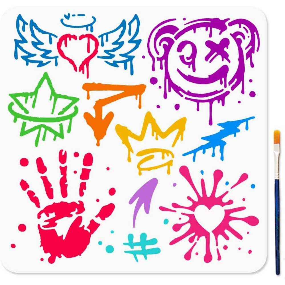 Graffiti Stencil for Painting  - Photography Techniques 评论和价格