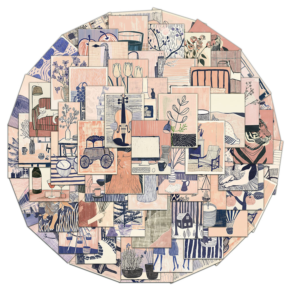 55PCS Abstract Art Illustratio - Photography Basic 评论和价格