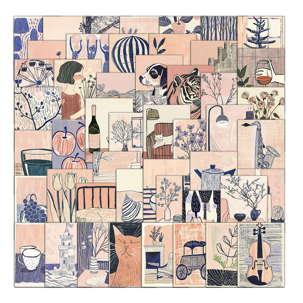 55PCS Abstract Art Illustratio - Photography Basic 评论和价格