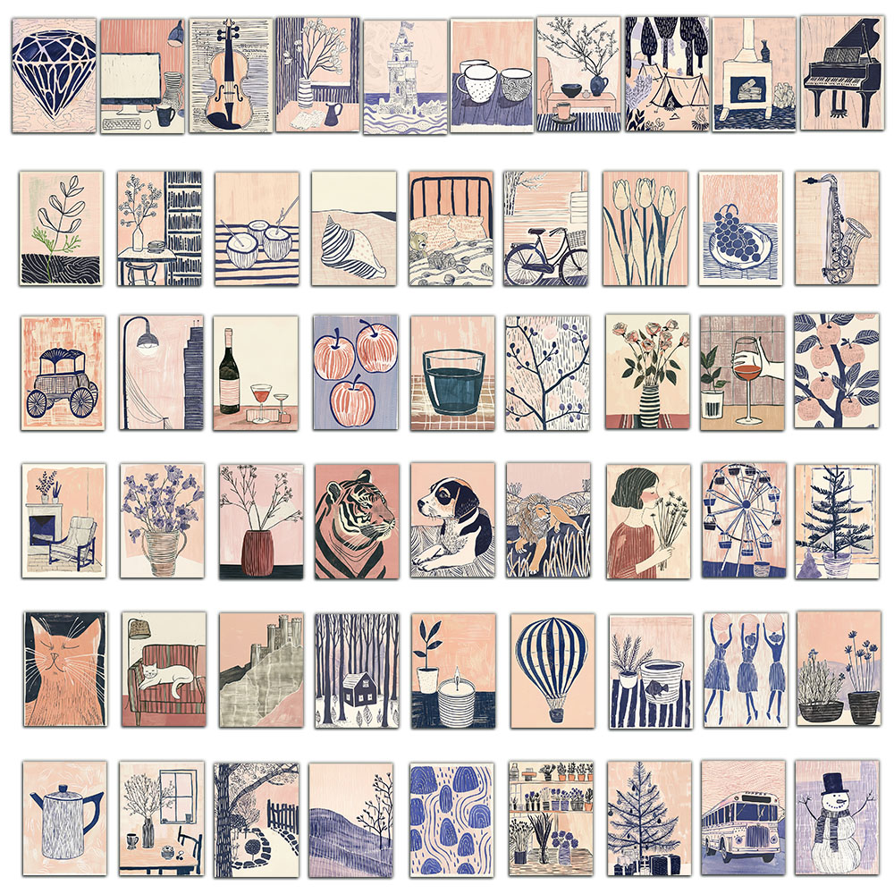 55PCS Abstract Art Illustratio - Photography Basic 评论和价格