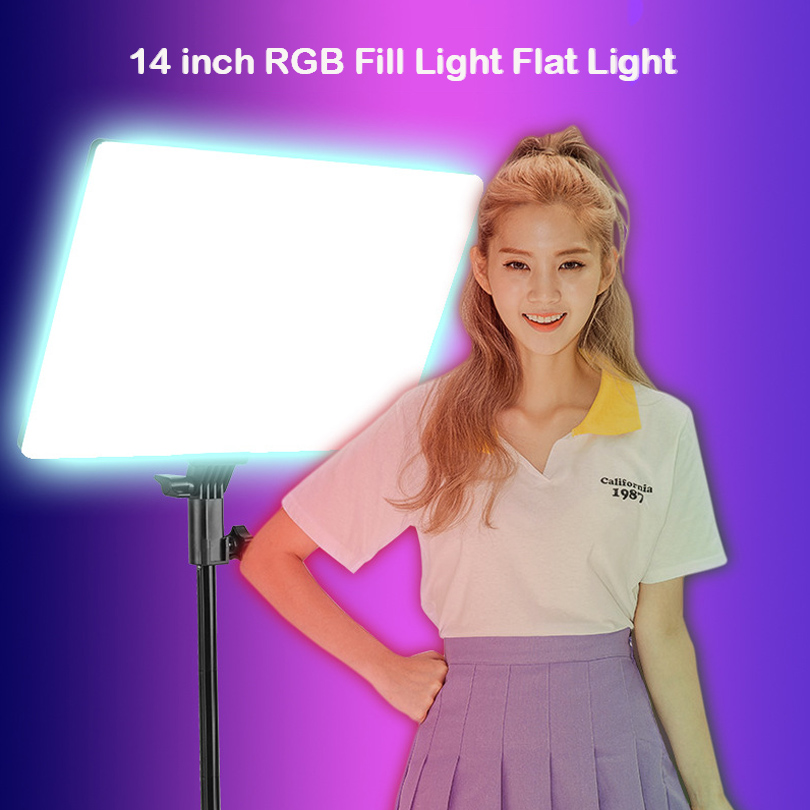 RGB 14'' LED Video Light Remot - Pixel Art Led Panel 评论和价格