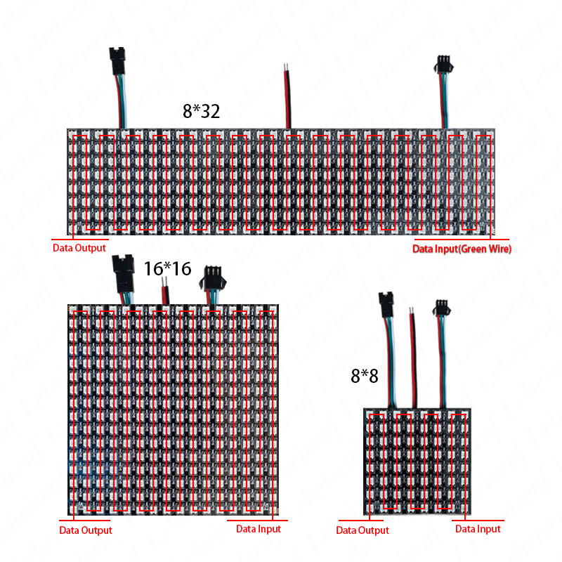 LED Digital Pixels Screen WS28 - Pixel Art Led Panel 评论和价格