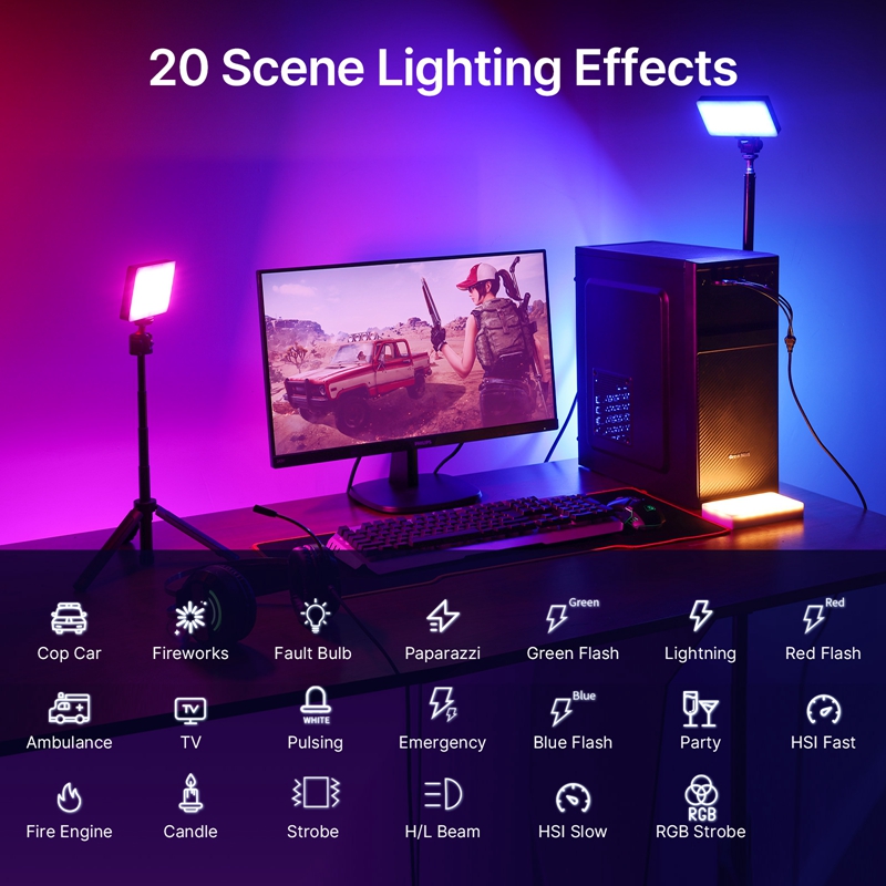 Ulanzi LT002 7 inch Pocket LED - Pixel Art Led Panel 评论和价格