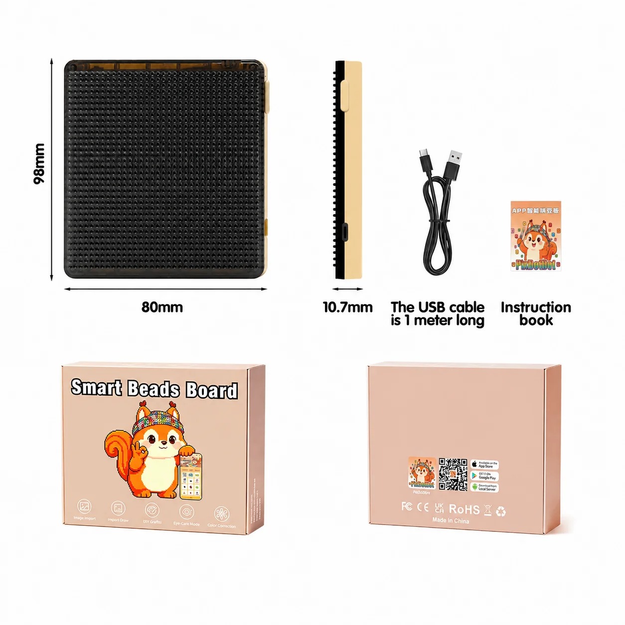 Smart LED Light Board Pixel Ar - Pixel Art Led Panel 评论和价格
