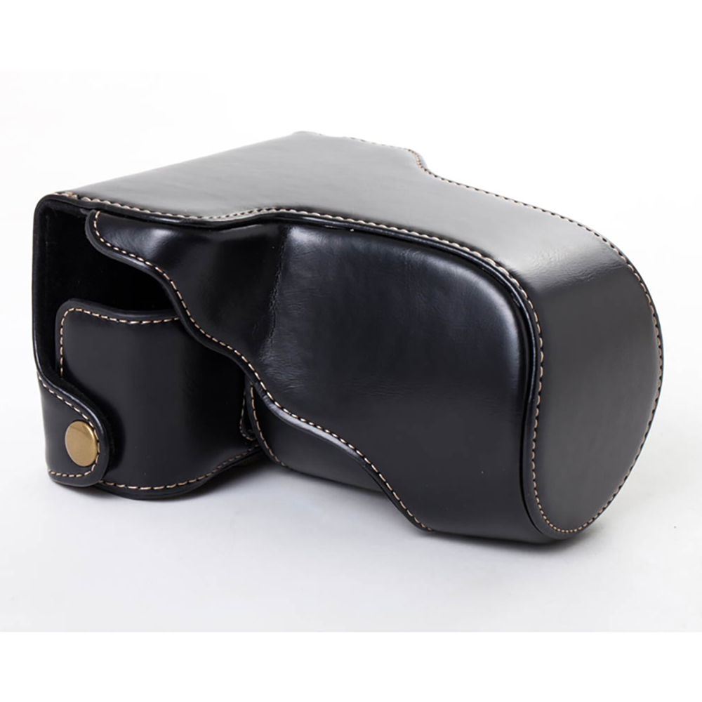PU Leather Camera Bag Case Len - Camera Strap Leather 评论和价格