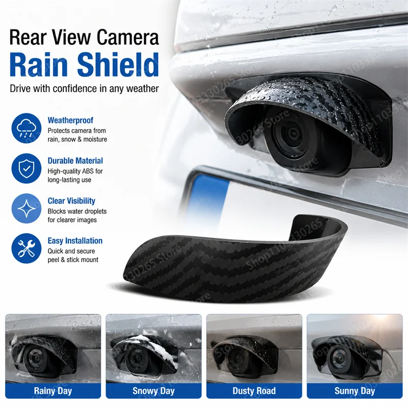 Automotive universal reverse c - Camera Rain Cover 评论和价格