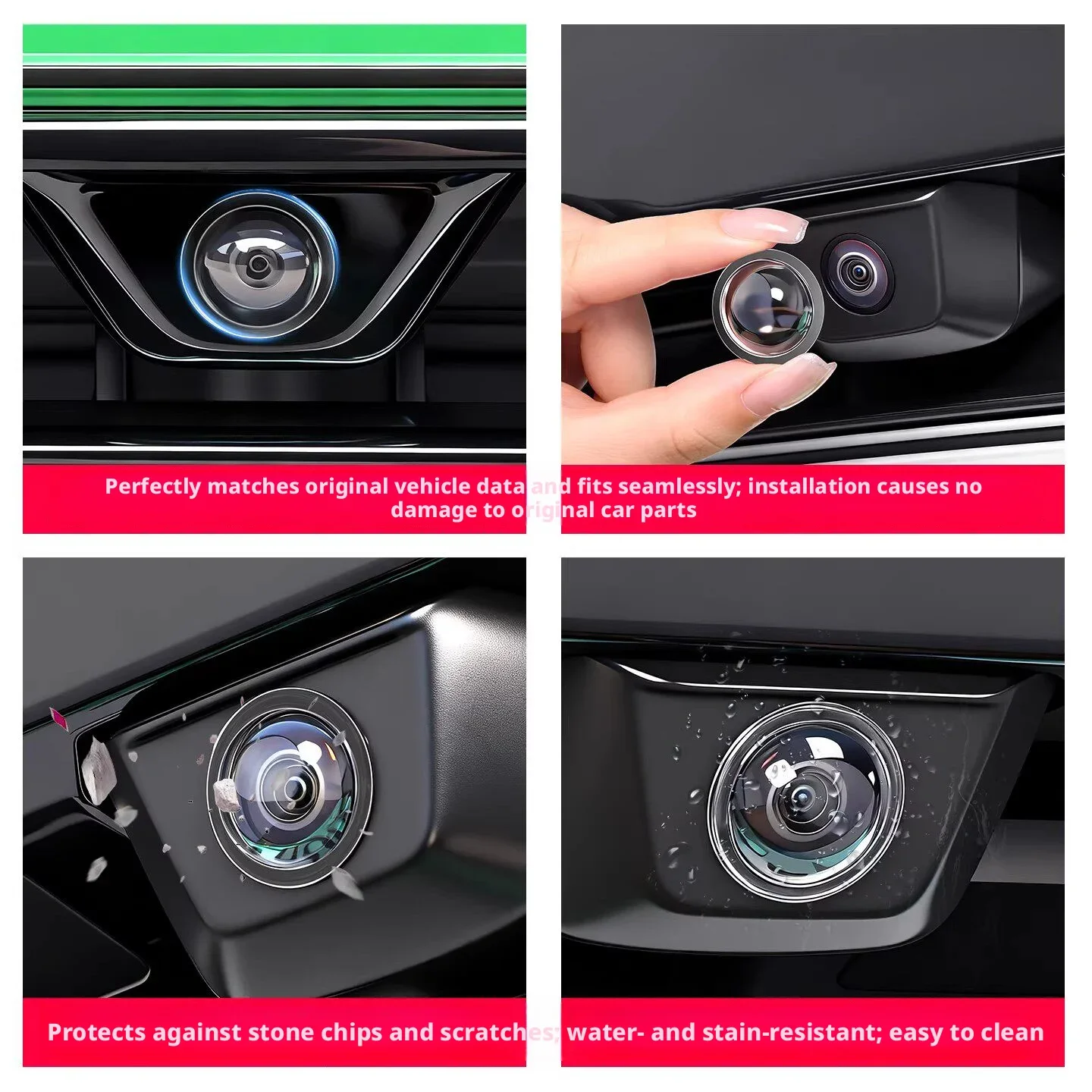 Car Front and Rear Camera Prot - Camera Rain Cover 评论和价格