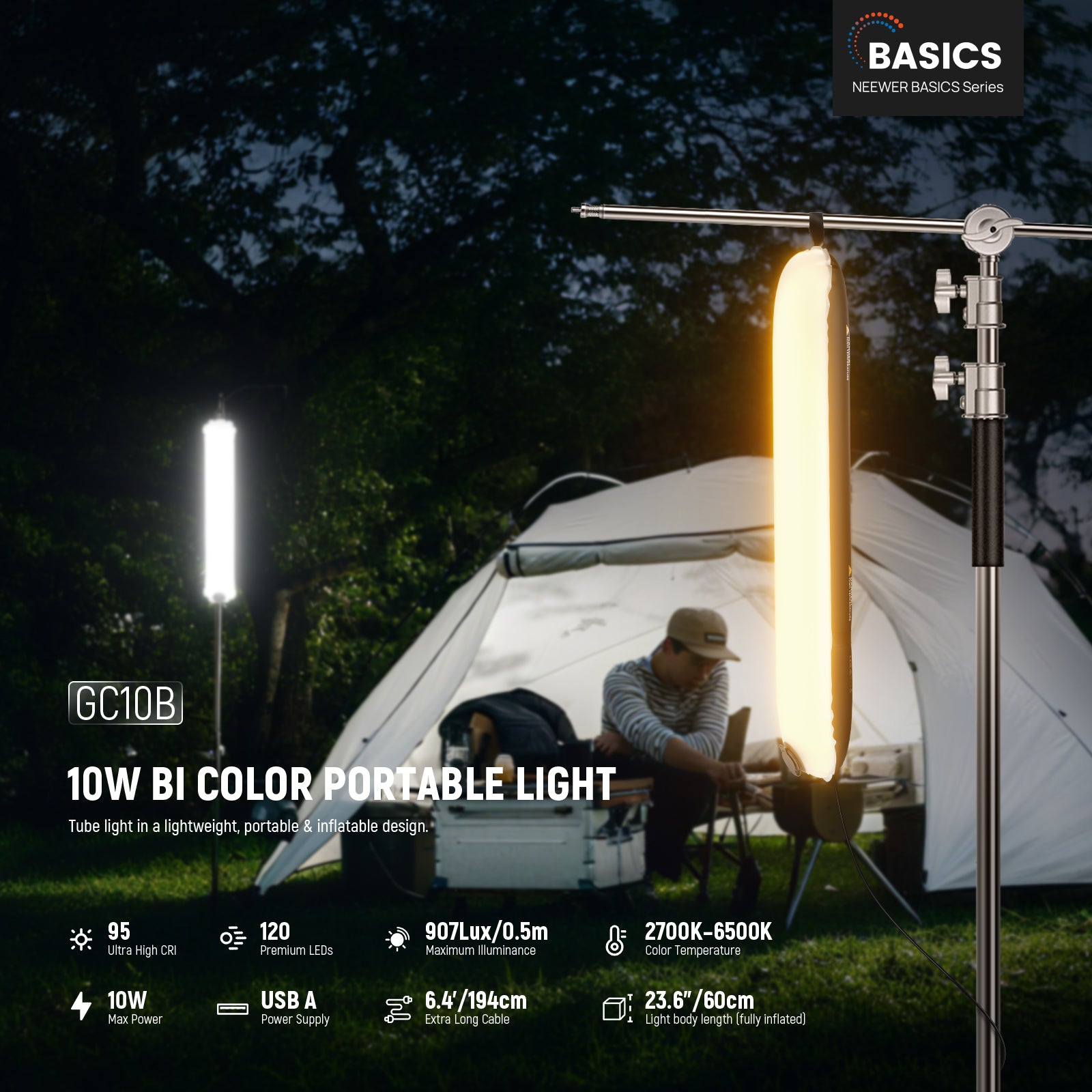 NEEWER BASICS 10W 21W Bi Color - Photography Basic 评论和价格