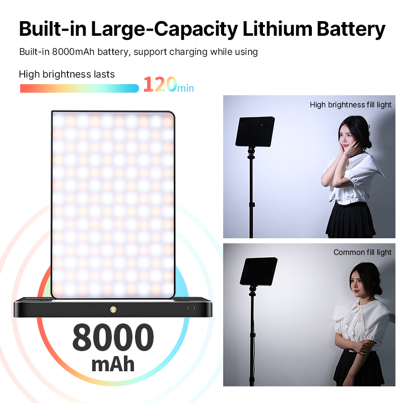 Ulanzi LT003 15W RGB Video Lig - Pixel Art Led Panel 评论和价格