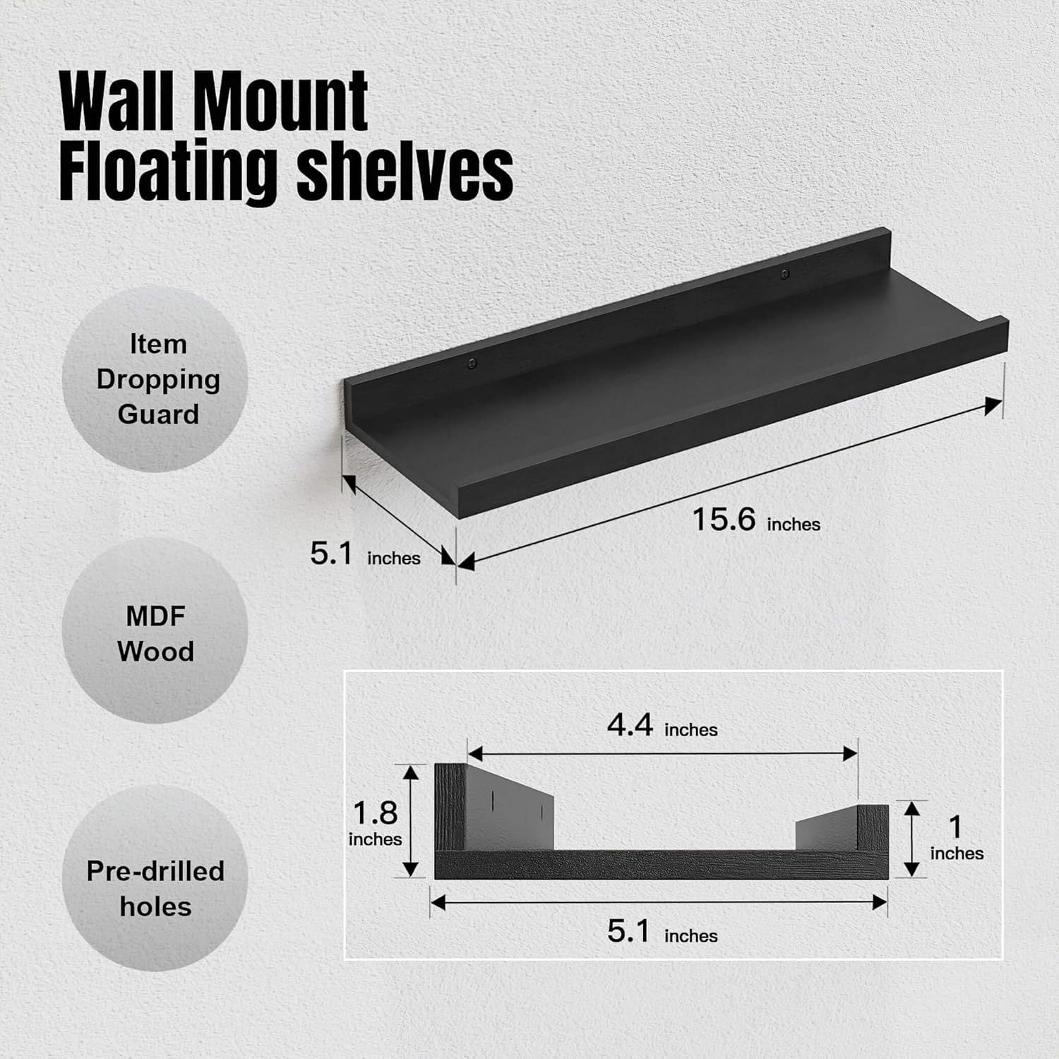 Creative wall storage rack 2-p - Photography Basic 评论和价格