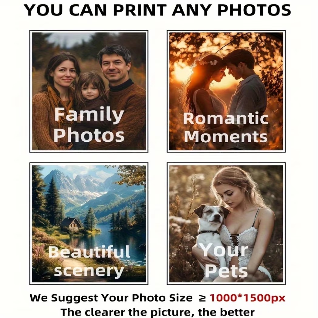 3pcs/set Custom Square Canvas  - Photography Gallery 评论和价格