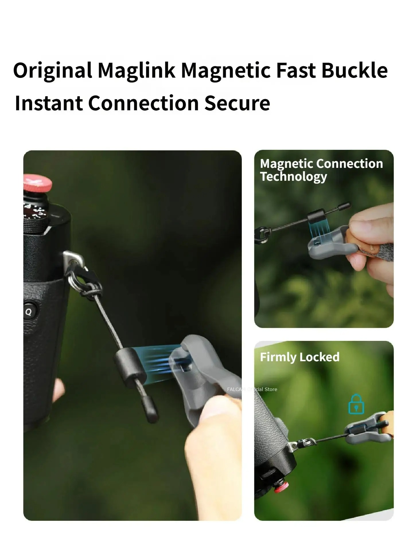 Falcam Maglink Quick Magnetic  - Camera Strap Leather 评论和价格