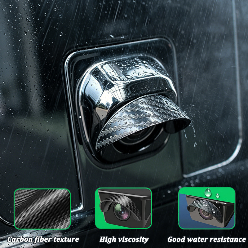 Self-adhesive Car Reversing Ca - Camera Rain Cover 评论和价格